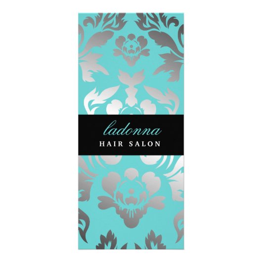 311 Ladonna Damask Topaz Reclamekaart (Voorkant)