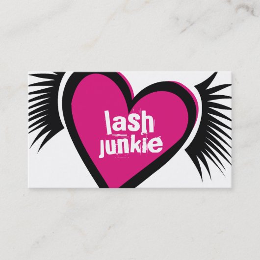 311-Lash Junkie Afsprakenkaartje (Voorkant)