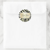 311 Lavish Buttercream Platter Zebra Stickers (Tas)