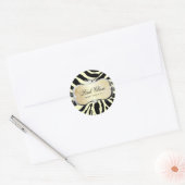 311 Lavish Buttercream Platter Zebra Stickers (Envelop)