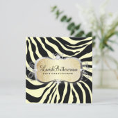 311 Lavish Butterroom Zebra Cadeaubon (Staand voorkant)