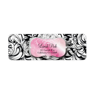 311 Lavish Pink Platter Etiket