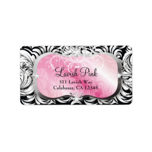 311 Lavish Pink Platter Etiket