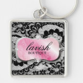 311 Lavish Pink Platter & kant Sleutelhanger (Voorkant)