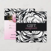 311-Lavish Roze Bord Cadeaubon (Voorkant / Achterkant)
