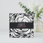311-Lavish Roze Bord Cadeaubon (Staand voorkant)