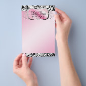 311 Lavish roze brochure (Hand)