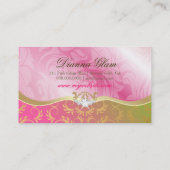 311-Lavish roze roze roze roze | Golden Divine Lol Visitekaartje (Achterkant)