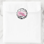 311 Lavish roze roze stickers (Tas)