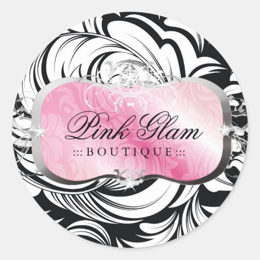 311 Lavish roze roze stickers (Voorkant)