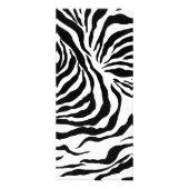 311 Lavish roze Zebra Reclamekaart (Achterkant)