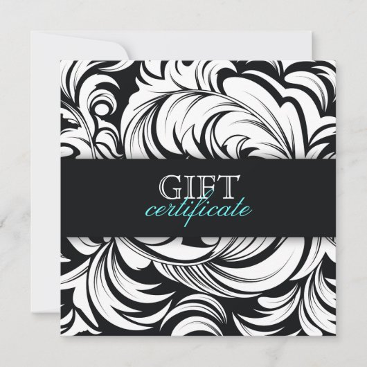 311 Lavish Topaz Black Gift Certificate (Voorkant)