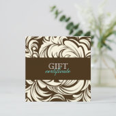 311 Lavish Topaz Brown Gift Certificate (Staand voorkant)
