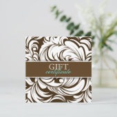 311-Lavish Topaz Gift Certificate (Staand voorkant)