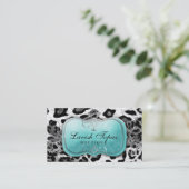 311 Lavish Topaz Leopard Visitekaartje (Staand voorkant)
