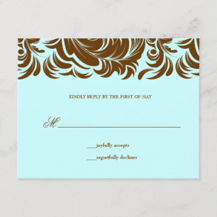 311-Lavishly Lainey Mint Chocolate RSVP Kaartje