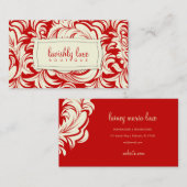 311 Lavishly Rouge-Visitekaartje Visitekaartje (Voorkant / Achterkant)