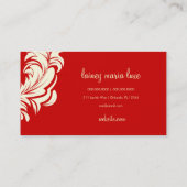 311 Lavishly Rouge-Visitekaartje Visitekaartje (Achterkant)