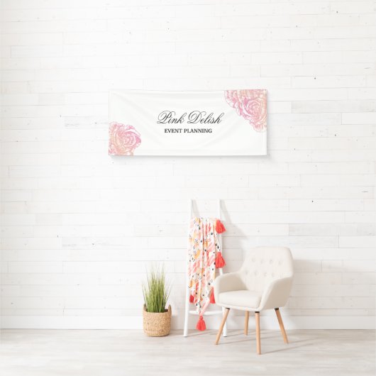 311 Le Pink Fleur Banner (Insitu)