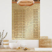 311 Lichtluipaard Poster (Keuken)