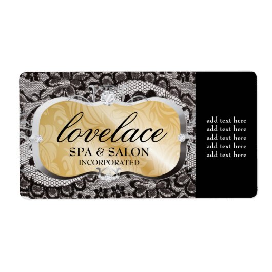 311 Liefde Kant Brons Platter Etiket (Voorkant)
