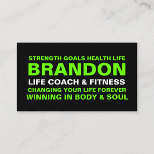 311 Life Coach / Trainer / Etc. Visitekaartje