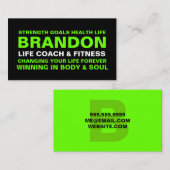 311 Life Coach / Trainer / Etc. Visitekaartje (Voorkant / Achterkant)