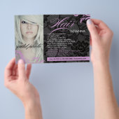 311 Lila- en lakhaar per flyer (Hand)