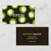 311-LIMOEN RETRO-STIPPEN VISITEKAARTJE (Voorkant / Achterkant)