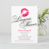 311-Lingerie Shower - Snoep Red Kisses Kaart (Staand voorkant)