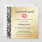 311-Lipstick Kisses | Golden Divine Kaart (Achterkant)