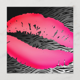 311-Lipstick Kisses   Heup-Zebra Kaart