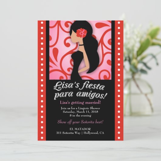 311 Lisa's Hen Party Kaart (Staand voorkant)