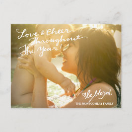 311 Love Cheer Handgeschreven Christmas Briefkaart