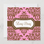 311 Lovey Dovey Damask Gift Certificate Pink Choco (Voorkant)