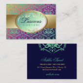 311-Luscious Glow - Aloha Fade Visitekaartje (Voorkant / Achterkant)
