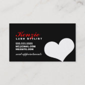 311 Luscious Lash Lip Bling Appointment Card Afsprakenkaartje (Achterkant)