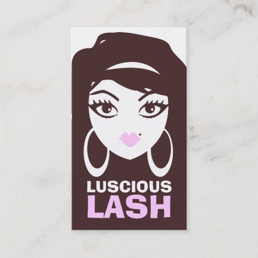 311 Luscious Lash Visitekaartje (Voorkant)