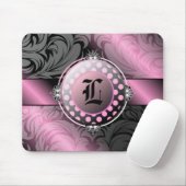 311-Luscious Molasses Monogram Muismat (Met muis)