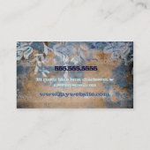 311-Luscious Rustic Golden Visitekaartje (Achterkant)