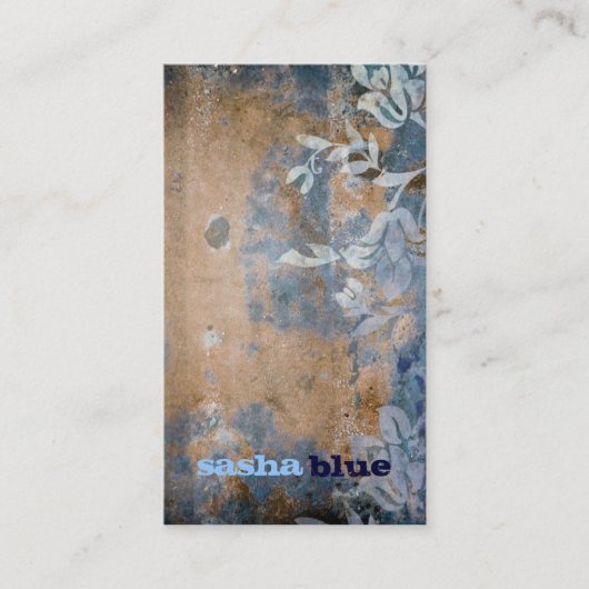 311-Luscious Rustic Golden Visitekaartje (Voorkant)