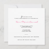 311-Lush Pink Lingerie Kaart (Achterkant)