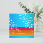 311-Lush Tropical Sunset Kaart (Staand voorkant)