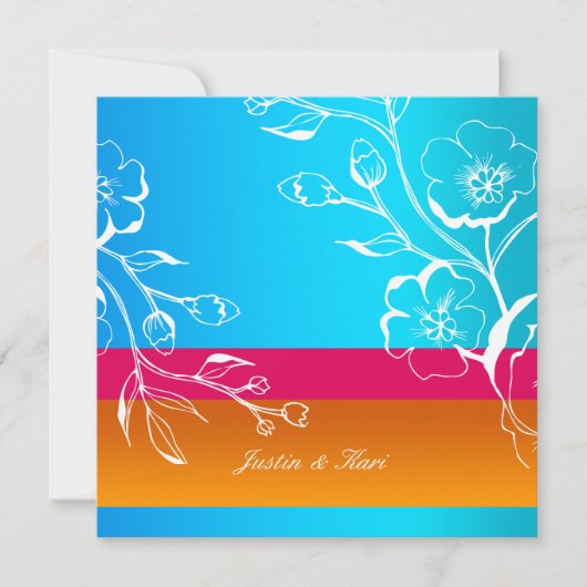 311-Lush Tropical Sunset Kaart (Voorkant)