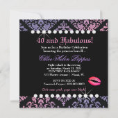 311-Luxueus Lieverd Damask 40 Kaart (Achterkant)