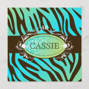 311-Luxueus Oceanic Zebra 40 en Fabulous Kaart