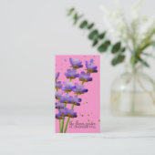 311-Luxuriant Lavender | Roze Visitekaartje (Staand voorkant)