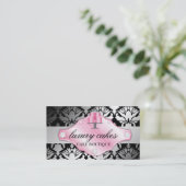 311 Luxury Cakes Damask Shimmer Visitekaartje (Staand voorkant)