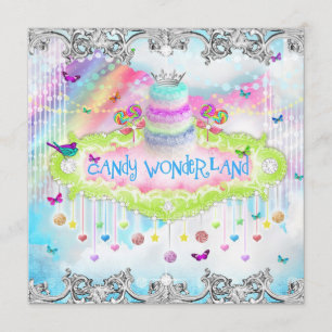 311 Magisch Snoep Wonderland Silver Trim Kaart