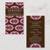 311 MAKAI VISITEKAARTJE PINK LEI (Voorkant / Achterkant)